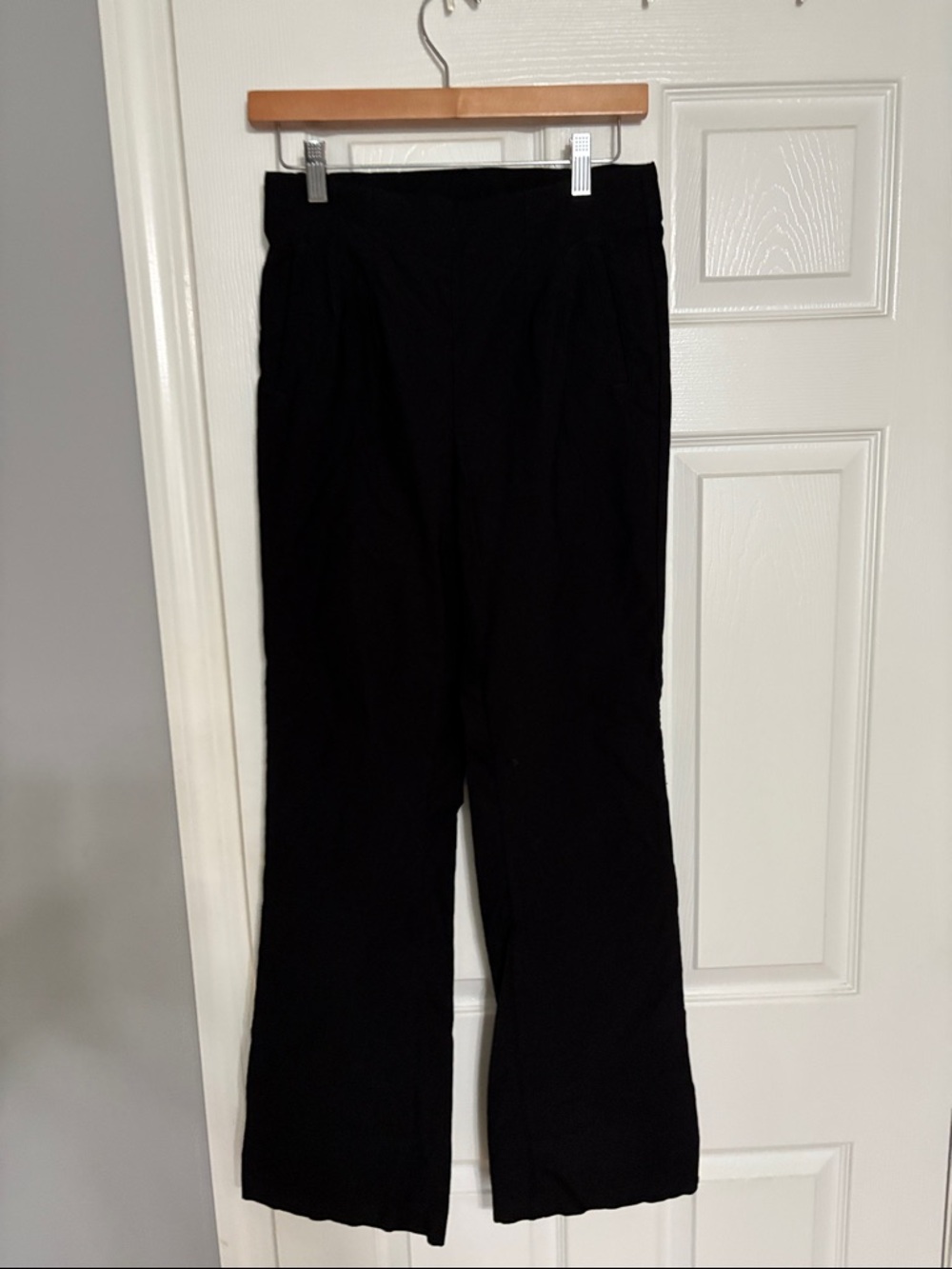 Tribal Black Wide-Leg Trousers size 6